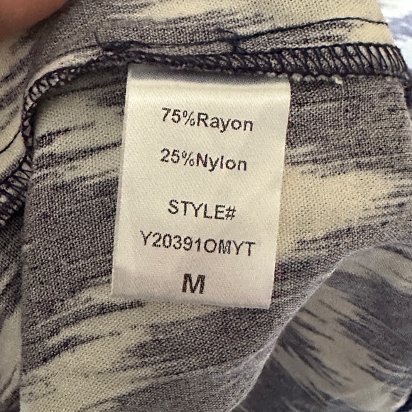 Pomander Place Tuckernuck Navy Ikat Kenzo Dress Size Medium Navy/White Tiered - Picture 8 of 9